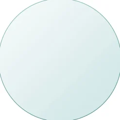 Accessoires Pour Tables-vidaXL Dessus de table ronde en verre trempé 300 mm Transparent