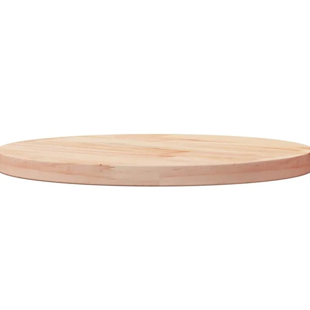 vidaXL Dessus de table Ø30x2,5 cm Bois de pin massif