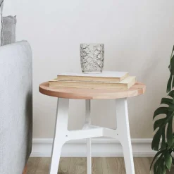 Accessoires Pour Tables-vidaXL Dessus de table Ø30x1,5 cm rond bois massif de hêtre Marron clair