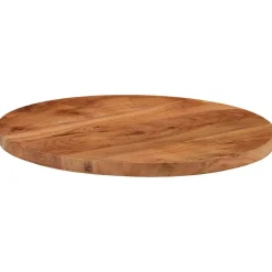 vidaXL Dessus de table Ø40x2,5 cm rond bois massif d'acacia