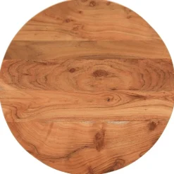 vidaXL Dessus de table Ø40x2,5 cm rond bois massif d'acacia