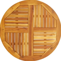 Accessoires Pour Tables-vidaXL Dessus de table Ø80x2,2 cm rond bois massif d'acacia