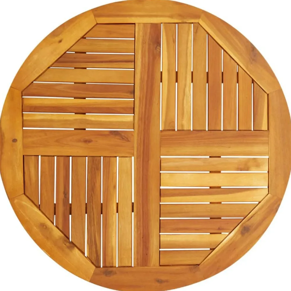 Accessoires Pour Tables-vidaXL Dessus de table Ø80x2,2 cm rond bois massif d'acacia