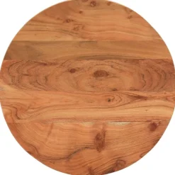 vidaXL Dessus de table Ø40x3,8 cm rond bois massif d'acacia