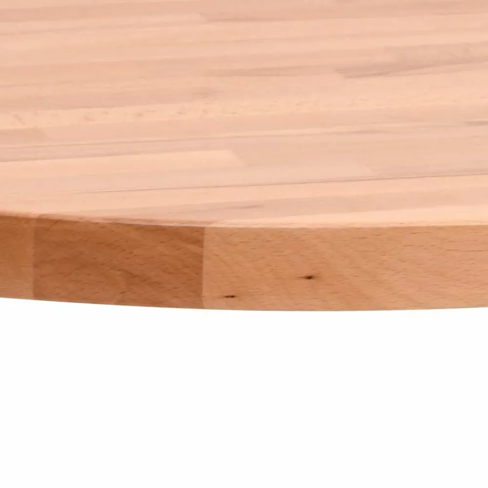 Accessoires Pour Tables-vidaXL Dessus de table Ø30x1,5 cm rond bois massif de hêtre Marron