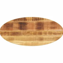 vidaXL Dessus de table 110x40x3,8 cm ovale bois massif de manguier