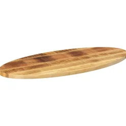 vidaXL Dessus de table 110x40x3,8 cm ovale bois massif de manguier