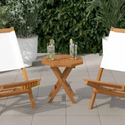 vidaXL Dessus de table 40x40x2,5 cm octogonal bois de teck massif