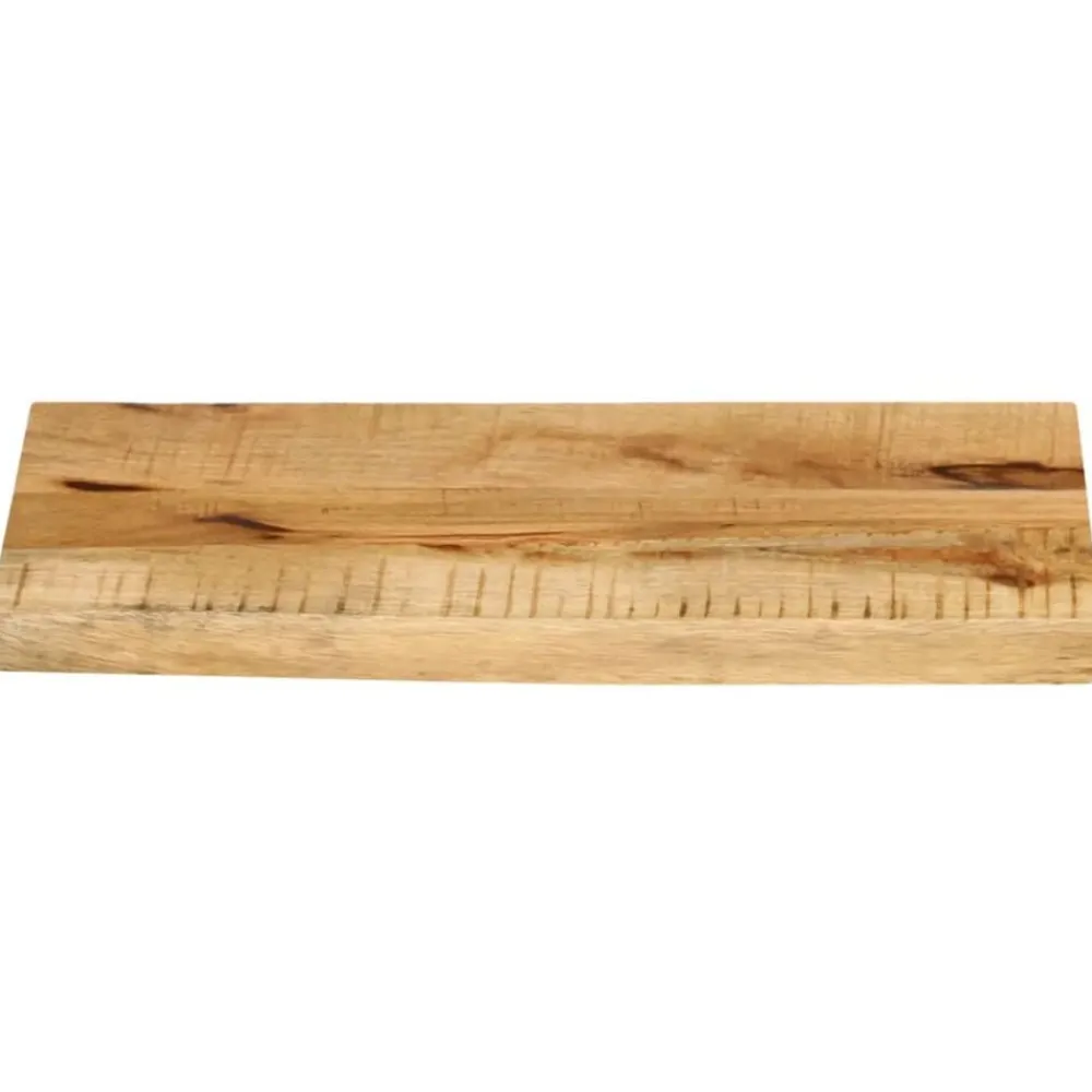 vidaXL Dessus de table 40x20x2,5 cm bord vif bois massif manguier brut