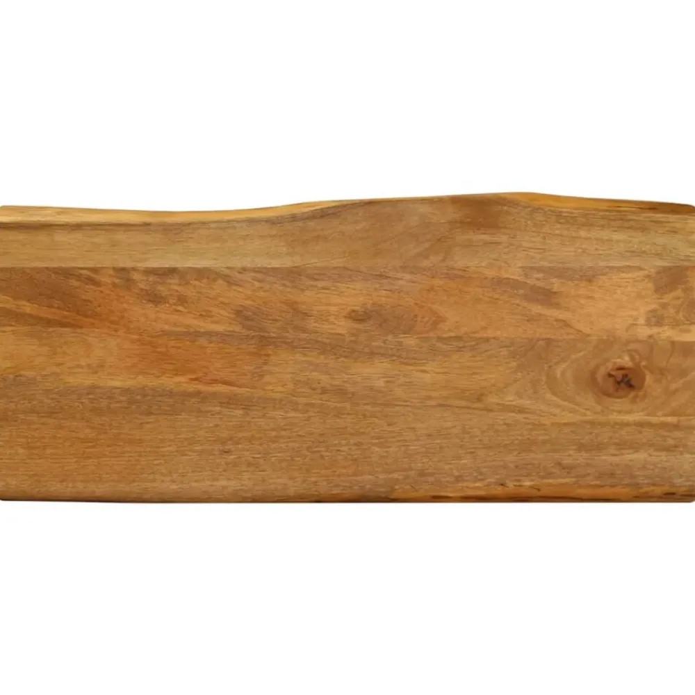 Accessoires Pour Tables-vidaXL Dessus de table 100x40x2,5 cm bord vivant bois massif manguier