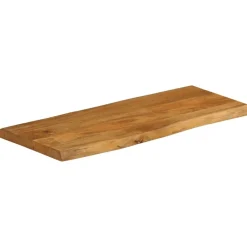 Accessoires Pour Tables-vidaXL Dessus de table 100x40x2,5 cm bord vivant bois massif manguier