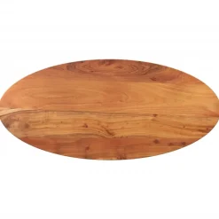 vidaXL Dessus de table 80x40x2,5 cm ovale bois massif d'acacia
