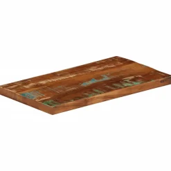Accessoires Pour Tables-vidaXL Dessus de table 40x20x2,5 cm rectangulaire bois massif récupéré Bois recyclé (multicolore)