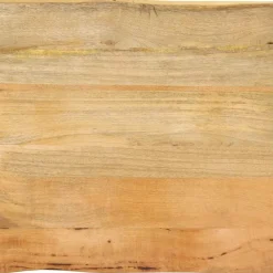 vidaXL Dessus de table 40x40x2,5 cm bord vivant bois massif manguier