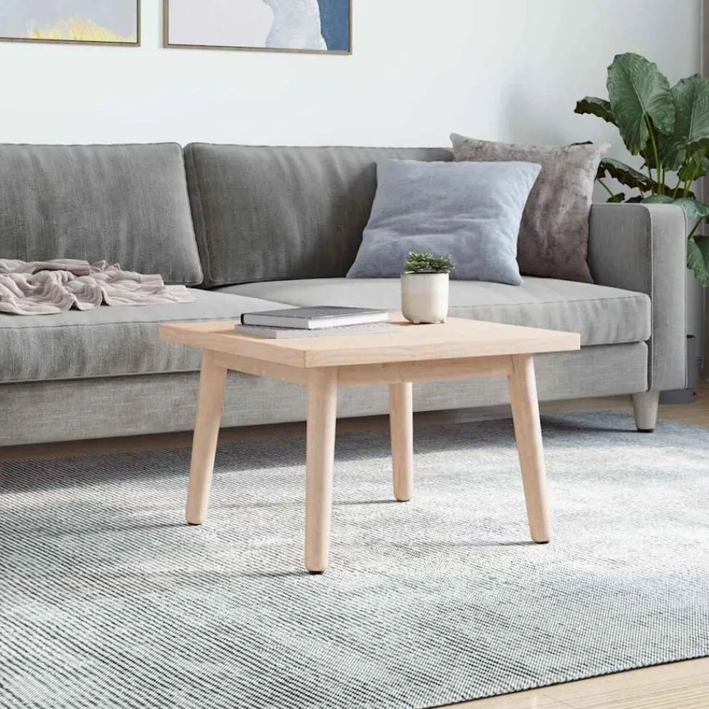 vidaXL Dessus de table 60x60x2,5 cm bois de pin massif