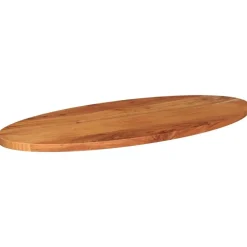 Accessoires Pour Tables-vidaXL Dessus de table 80x40x3,8 cm ovale bois massif d'acacia Bois d'acacia(naturel)