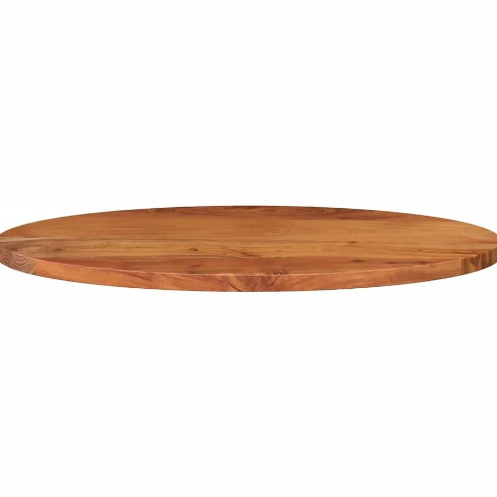 Accessoires Pour Tables-vidaXL Dessus de table 80x40x3,8 cm ovale bois massif d'acacia Bois d'acacia(naturel)
