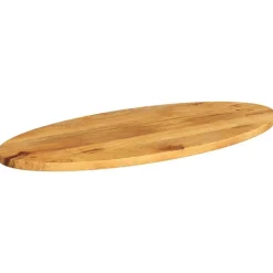 vidaXL Dessus de table 140x50x3,8 cm ovale bois massif de manguier