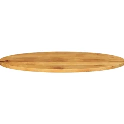 vidaXL Dessus de table 140x50x3,8 cm ovale bois massif de manguier