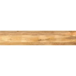 vidaXL Dessus de table 140x20x2,5cm rectangulaire bois massif manguier