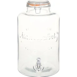 Arts De La Table & Arts Culinaires-vidaXL Distributeur d'eau XXL avec robinet Transparent 8 L Verre