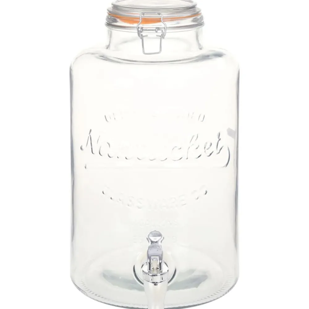 Arts De La Table & Arts Culinaires-vidaXL Distributeur d'eau XXL avec robinet Transparent 8 L Verre