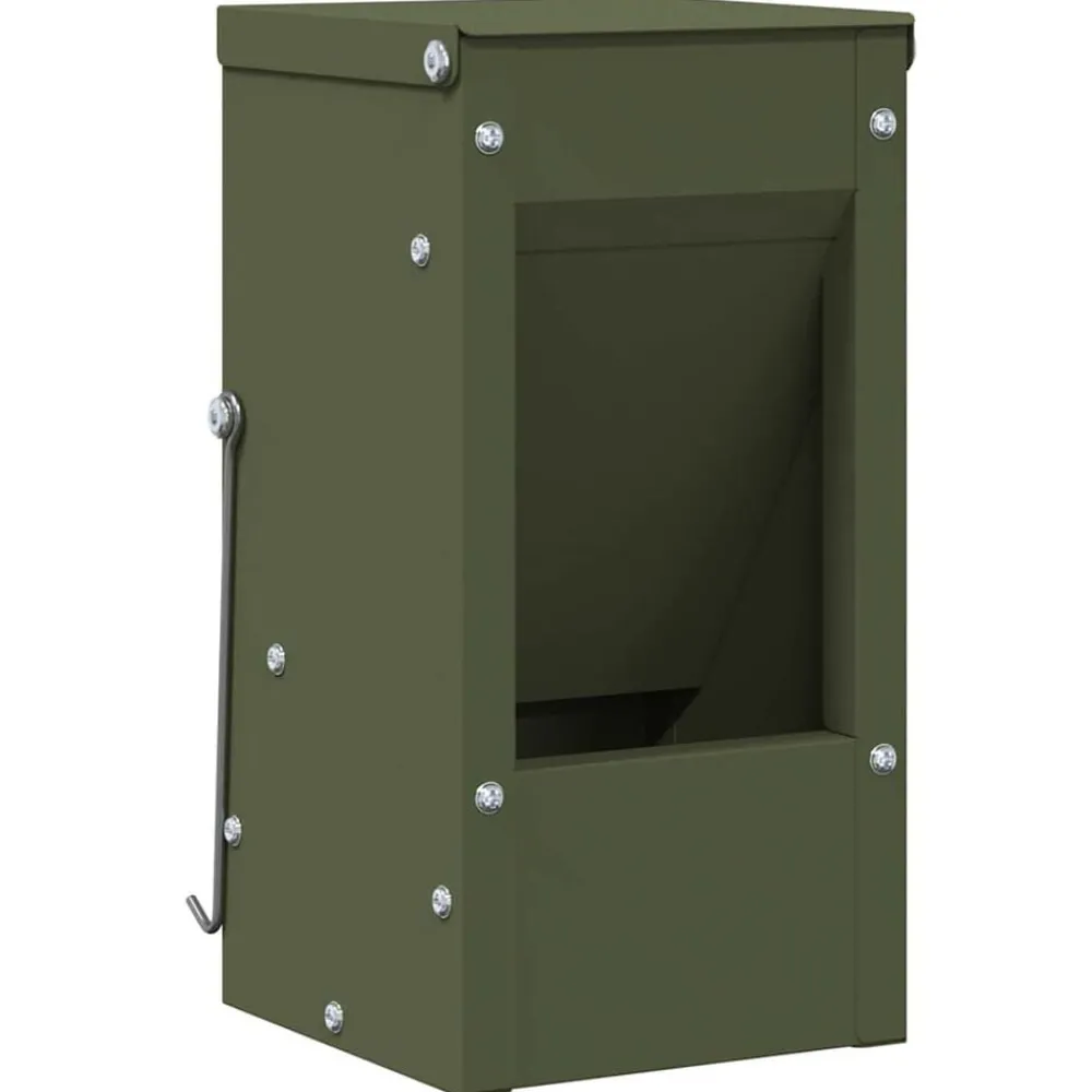 vidaXL Distributeur pour lapins 12,5 x 12,5 x 25 cm