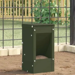 vidaXL Distributeur pour lapins 12,5 x 12,5 x 25 cm