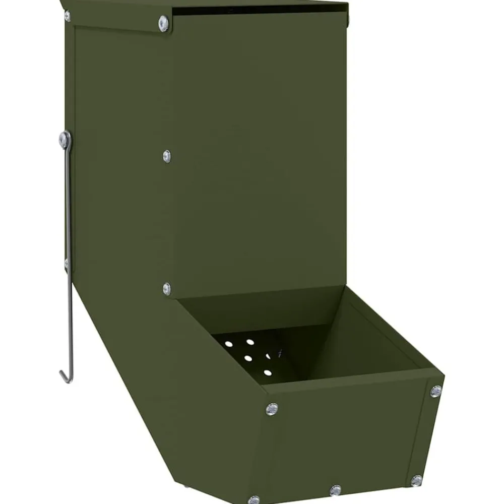 vidaXL Distributeur pour lapins 12,5 x 26 x 28,5 cm