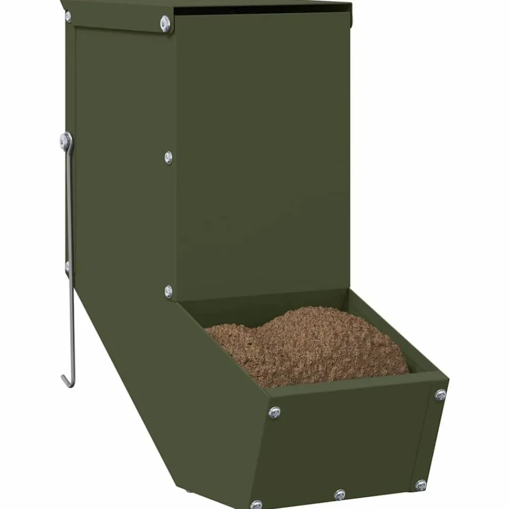 vidaXL Distributeur pour lapins 12,5 x 26 x 28,5 cm