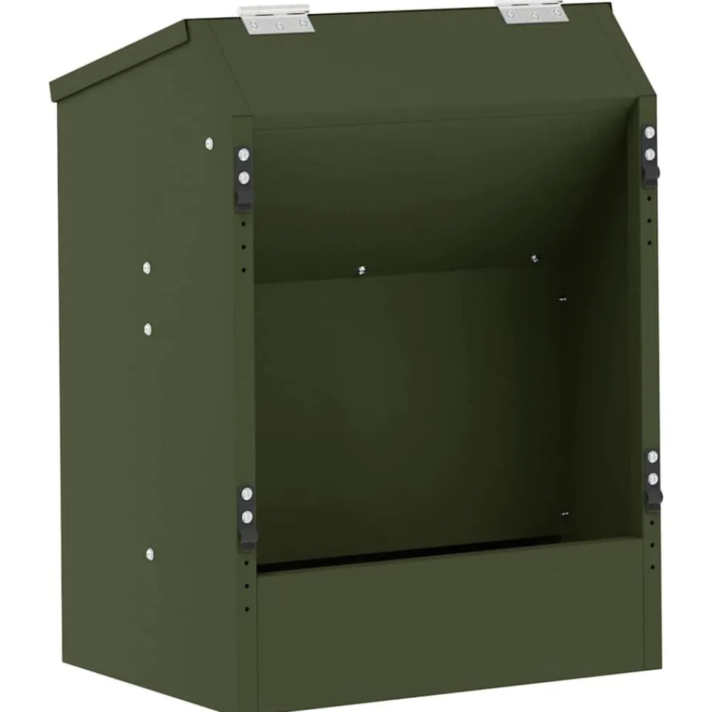 vidaXL Distributeur pour lapins 64.5 x 25.5 x 45.5 cm