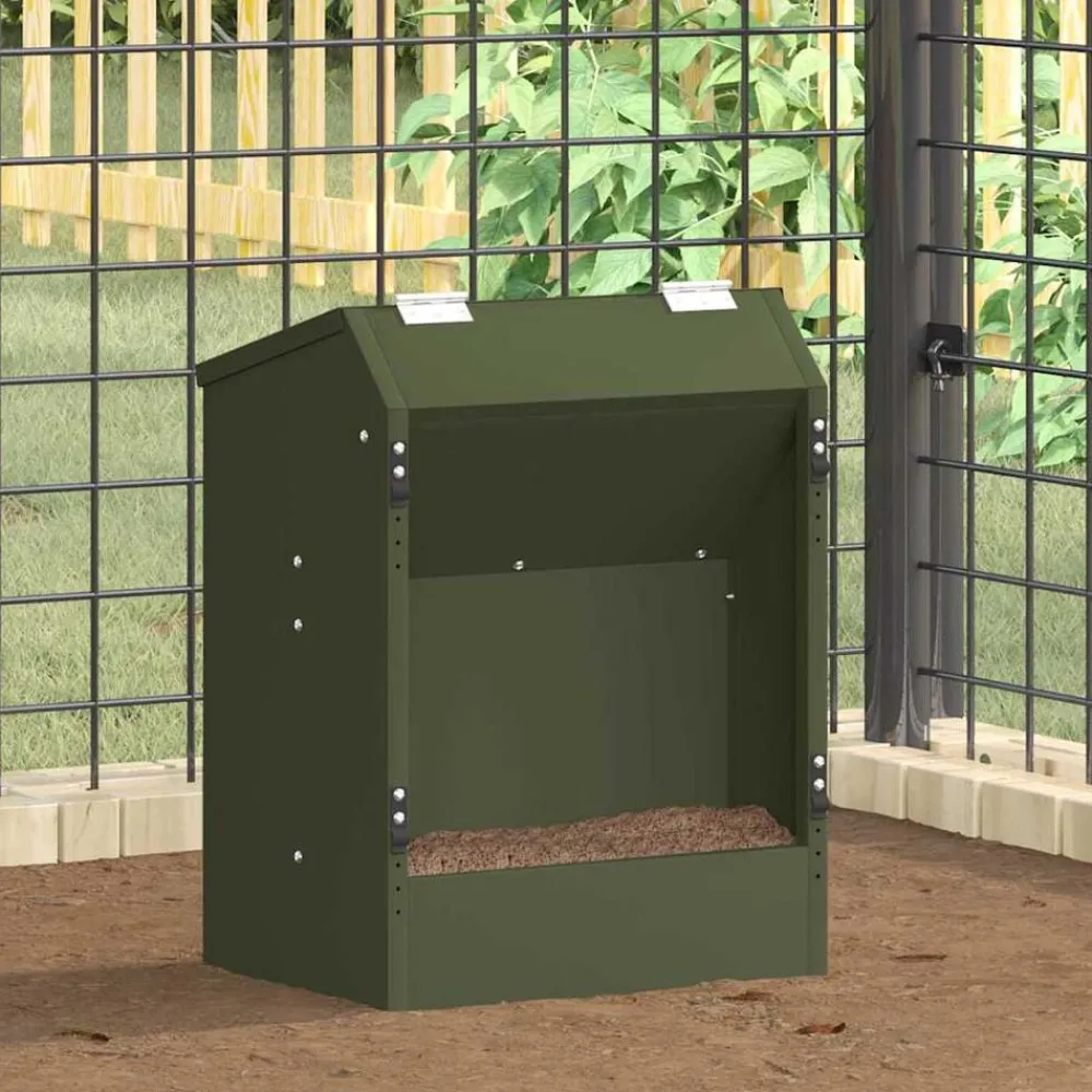 vidaXL Distributeur pour lapins 64.5 x 25.5 x 45.5 cm