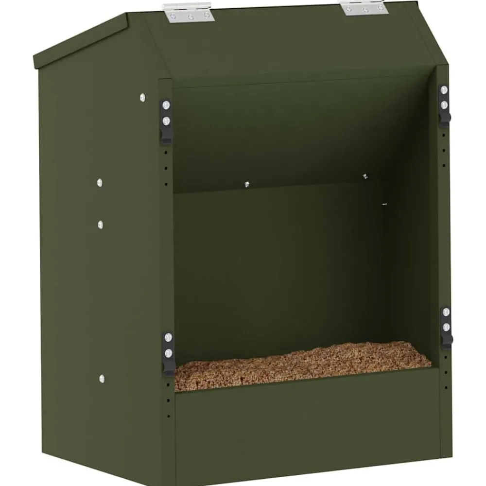 vidaXL Distributeur pour lapins 64.5 x 25.5 x 45.5 cm