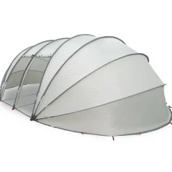 Piscine & Spa-vidaXL Dôme de tente de piscine 538 x 440 x 204 cm Gris