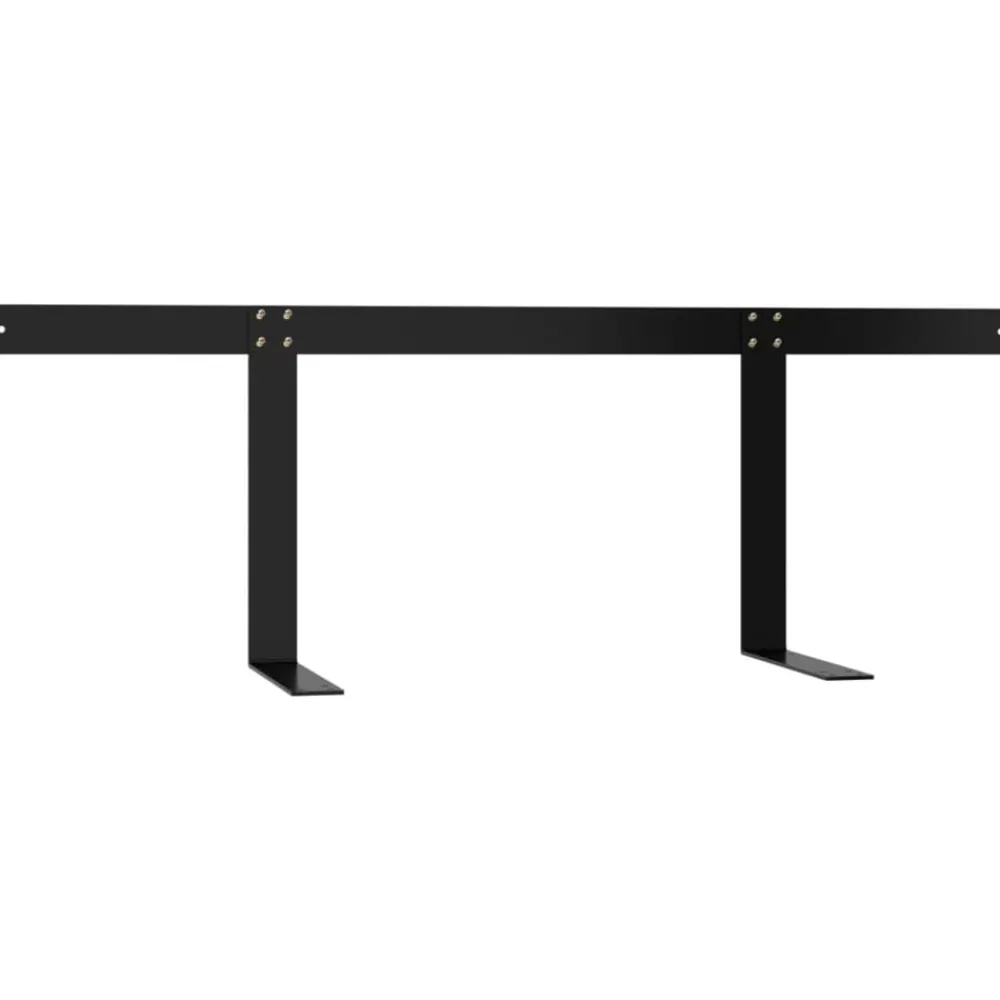 vidaXL Dossier pour canapé palette 110 cm Fer