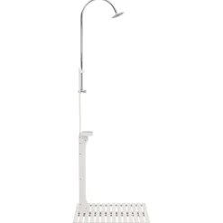 Piscine & Spa-vidaXL Douche de jardin Bois Blanc