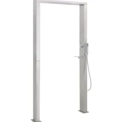 Piscine & Spa-vidaXL Douche d'extérieur à double jet Acier inoxydable