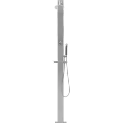 Piscine & Spa-vidaXL Douche d'extérieur Acier inoxydable Droit