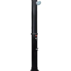 vidaXL Douche solaire d'extérieur avec pomme de douche et robinet 40 L