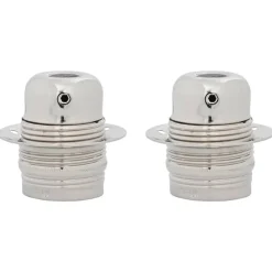 vidaXL Douilles de lampe 2 pcs E27