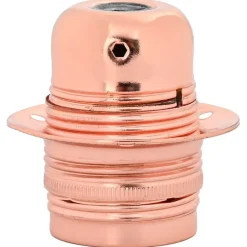 Accessoires Pour Luminaires-vidaXL Douilles de lampe 2 pcs bronze or rose E27 doré rose