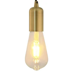 Accessoires Pour Luminaires-vidaXL Douilles de lampe 2 pcs E27 Bronze