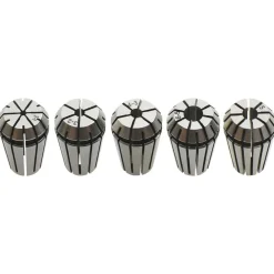 Outils-vidaXL Douilles de serrage ER16 10 pcs Ensemble d'outils de tournage