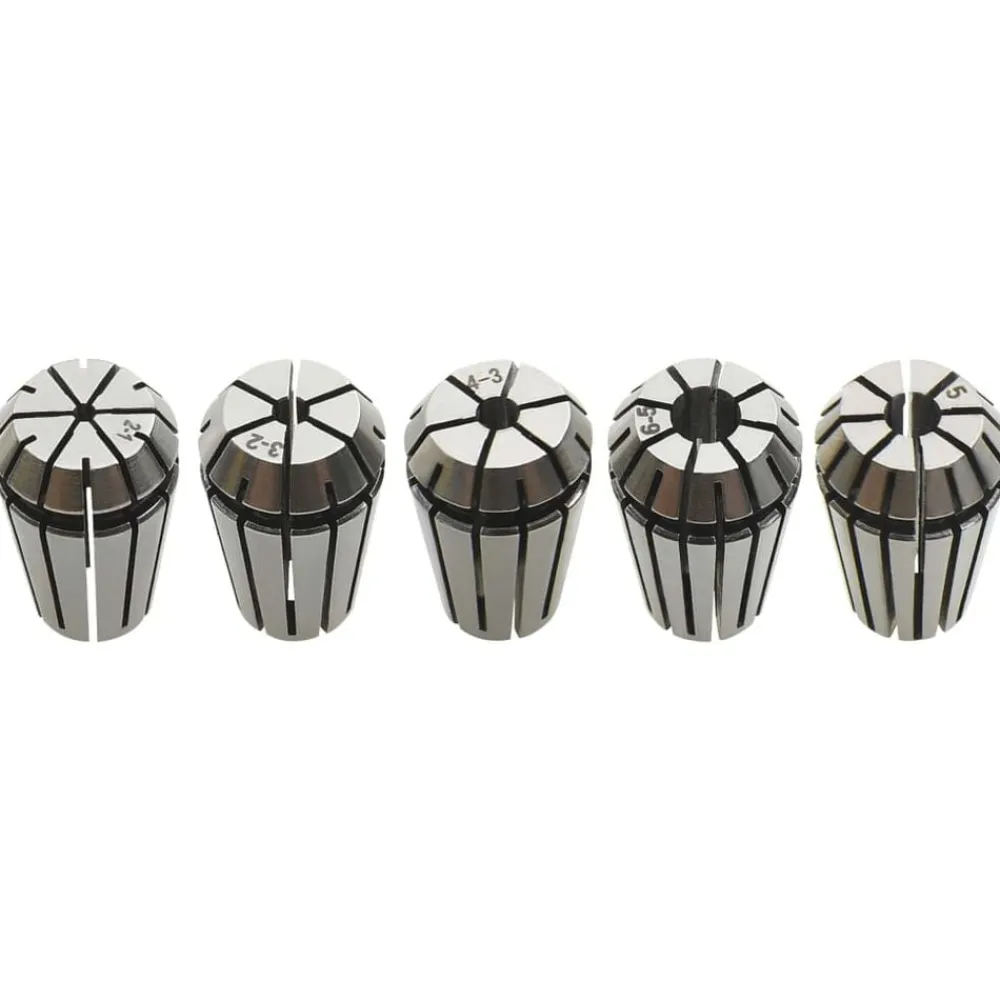 Outils-vidaXL Douilles de serrage ER16 10 pcs Ensemble d'outils de tournage