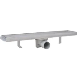 vidaXL Drain de douche linéaire 2 pcs 530 x 140 mm Acier inoxydable