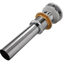 Plomberie-vidaXL Drain d'évier escamotable Acier inoxydable