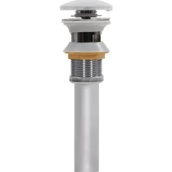 Plomberie-vidaXL Drain d'évier escamotable Acier inoxydable