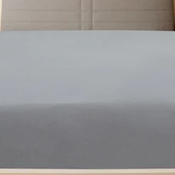 Linge-vidaXL Drap-housse Jersey 90x200 cm Coton Gris