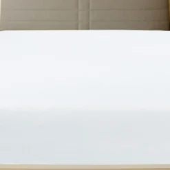 Linge-vidaXL Drap-housse Jersey 90x200 cm Coton Blanc