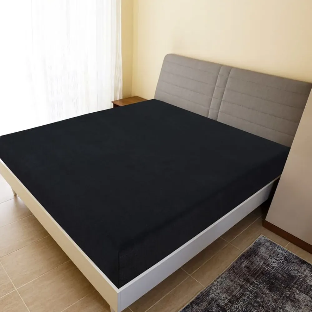 vidaXL Drap-housse Jersey 90x200 cm Coton